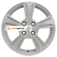 6*15 4*100 ET48 54,1 Khomen Wheels KHW1502 F-Silver (Rio/Solaris)