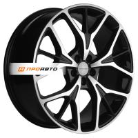 8*20 5*108 ET40 63,4 Khomen Wheels KHW2012 Black-FP