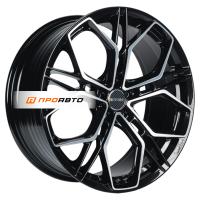 8,5*20 5*108 ET42 63,4 INCH FA8534 Gloss Black Machined Face